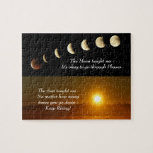 Moon setzt Sonnenaufgang Inspiration Zitat