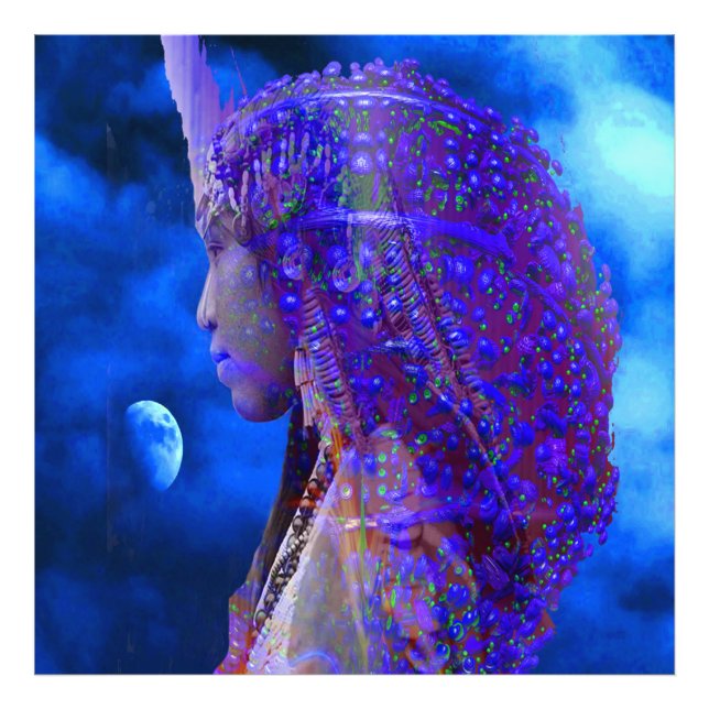 Moon Shadow Fotodruck (Vorne)