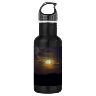 Moon Silhouette Acier Inoxydable Bouteille d'eau