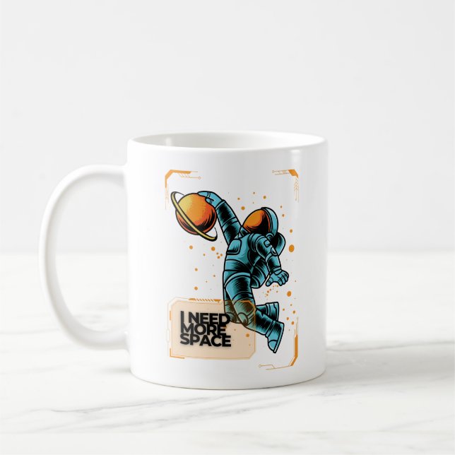 Moon Slam Dunk Coffee Cup Kaffeetasse (Links)