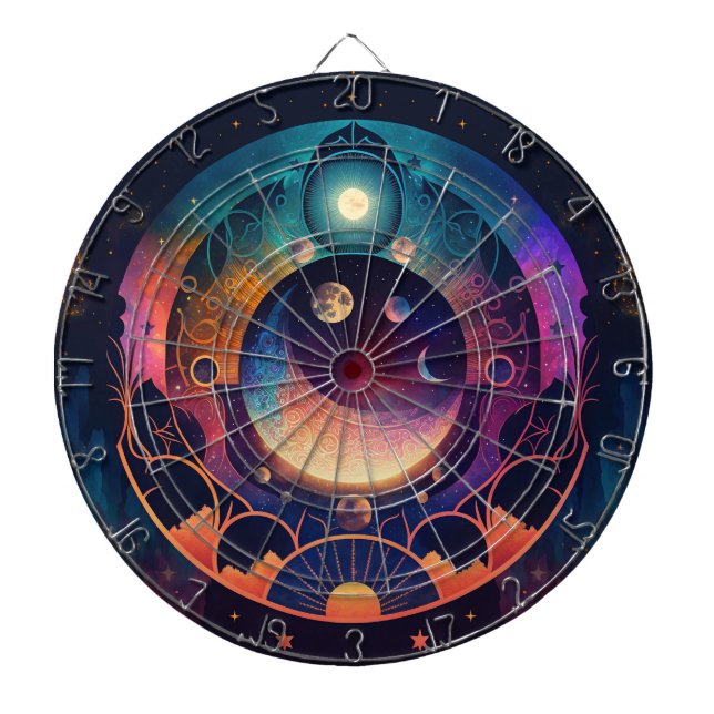 Moon Soul Dartboard Dartscheibe (vorne)