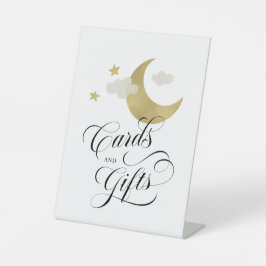 Moon Stars Cloud Cards and Gifts Baby Shooting Sig Sockelschild