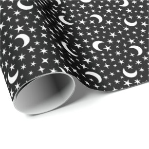 Moon & Stars Geschenkpapier