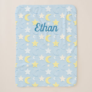 Moon & Stars Muster Sherpadecke