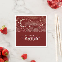 Moon Stars Night Sky Mysantic Romantic