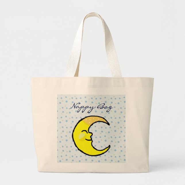 Moon & Stars (UK) Jumbo Stoffbeutel (Vorne)