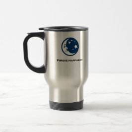 Moon Stars verfolgen Glück Reisebecher