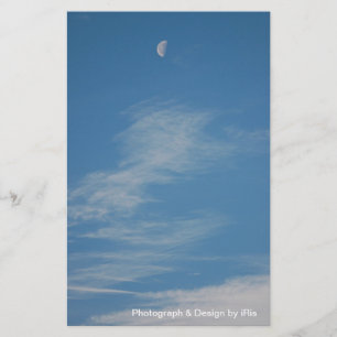 Moon-Stationierung Briefpapier