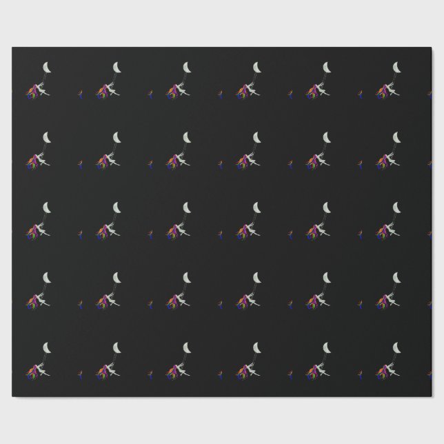 Moon Swingredhead Thunder_Cove Geschenkpapier (Saum)