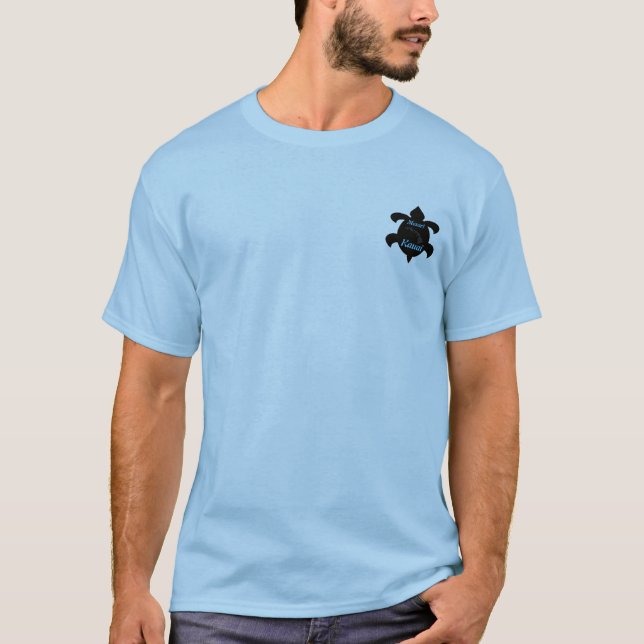 "moon Tanz" heana/-kauai/-hawaii T-Shirt (Vorderseite)