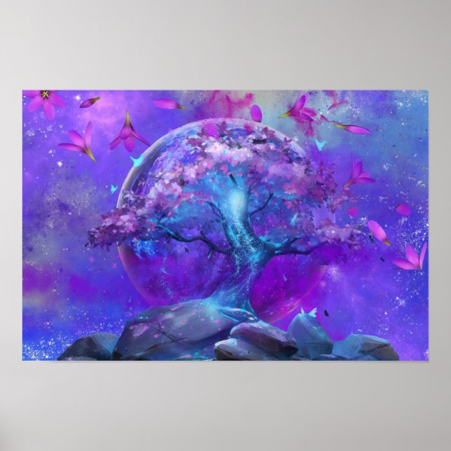 Moon Tree Poster (Devant)