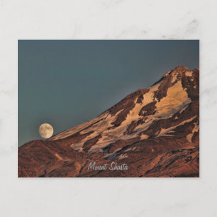 MOON ÜBER DEM BERG POSTKARTE