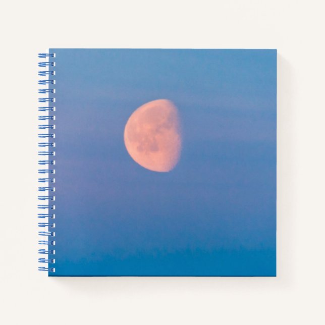 Moon über dem Beringmeer | Russland Fernost Notizbuch (Vorderseite)
