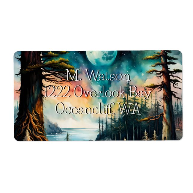 Moon über einer Ocean Bay-Adresse (Vorne)