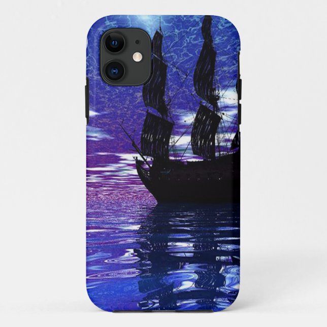 Moon Voyager Case-Mate iPhone Hülle (Rückseite)