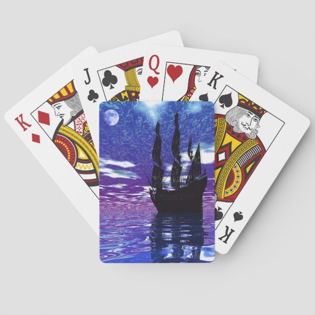 Moon Voyager Spielkarten (Rückseite)