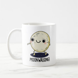 Moon Walking Funny Dance Pub Kaffeetasse
