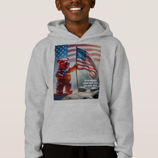 Moon Walking Gummibär Hoodie (Vorderseite)