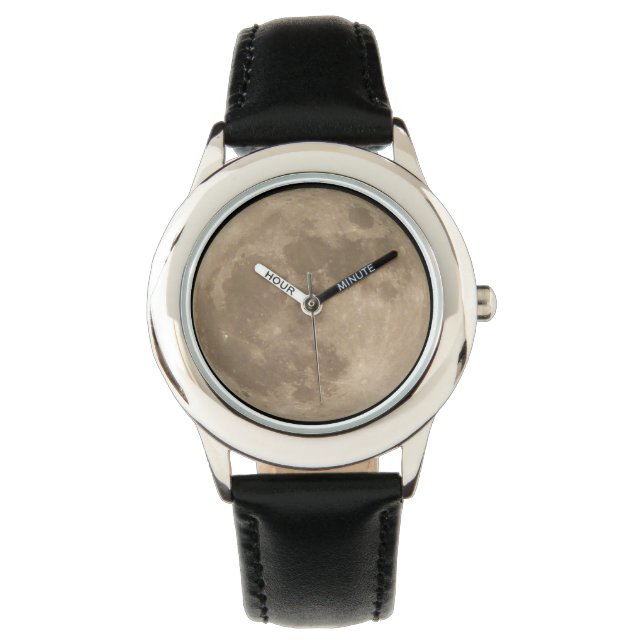 Moon Watch Full Moon Wrist beobachtet die Astronom Armbanduhr (Vorderseite)
