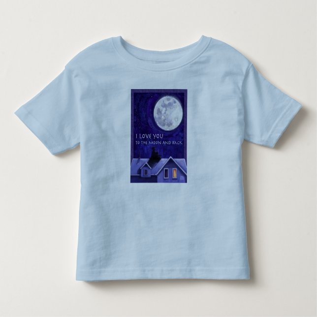 Moon Watch Kleinkind T-shirt (Vorderseite)