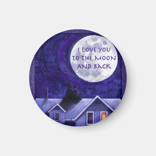 Moon Watch Magnet (Vorne)