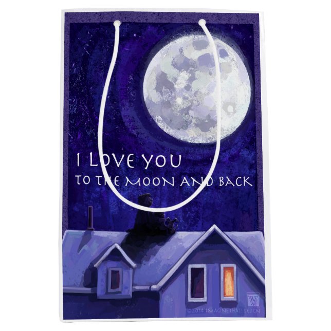 Moon Watch Mittlere Geschenktüte (Vorderseite)
