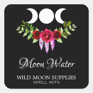 Moon Water Spell Kit Étiquettes