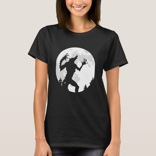 Moon Werewolf 2 T-Shirt (Vorderseite)