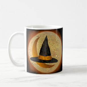 Moon Witch Hat Tasse