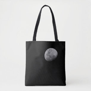 Moon with Black Sky Zambia Tasche