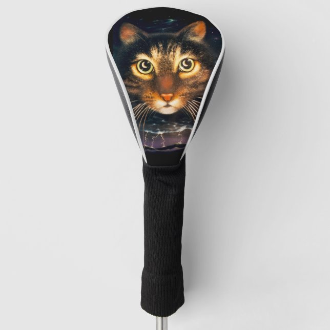 MoonCat Golf Headcover (Vorderseite)