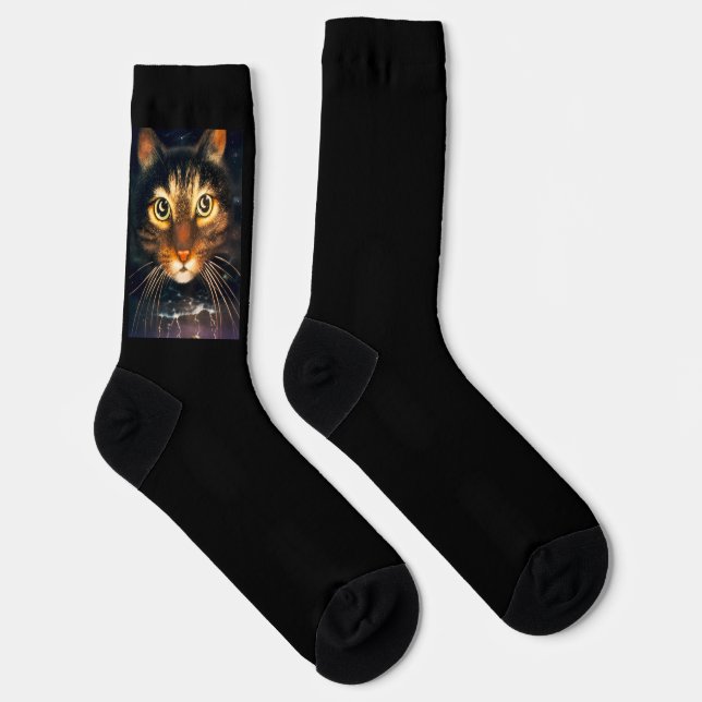 MoonCat Socken (Rechts)