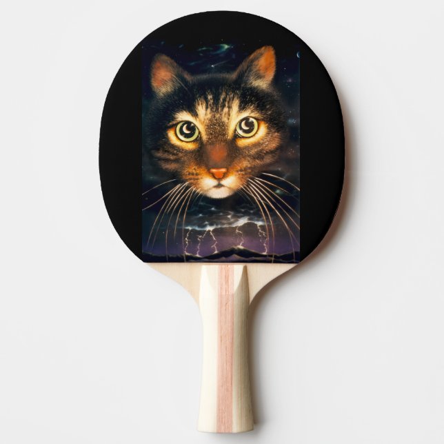 MoonCat Tischtennis Schläger (Vorderseite)