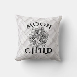 MoonChild Bloral Crown Divine Feminine Kissen