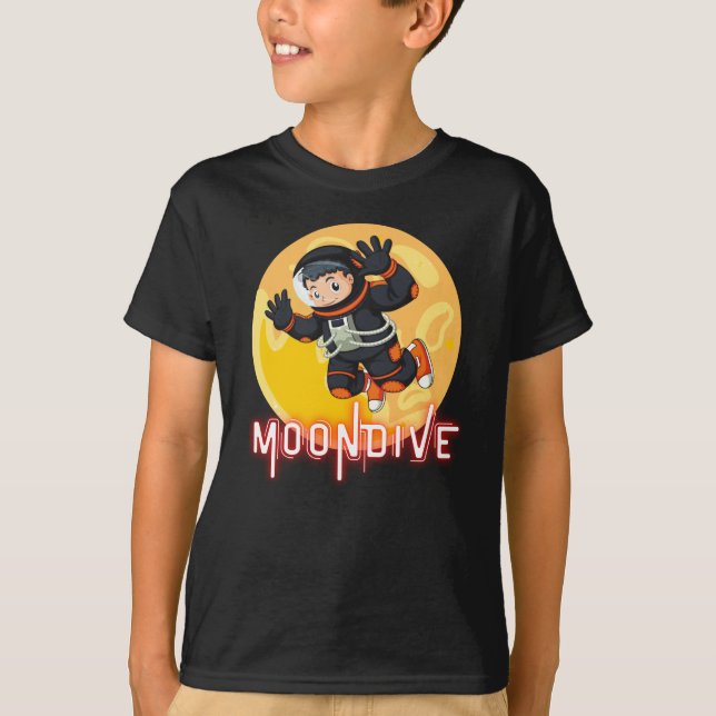 MOONDIVE - RAUMASTRONATION T-Shirt (Vorderseite)