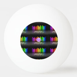 MoonDreams Music Equalizer 3-Sterne Ping Pong Ball Tischtennisball