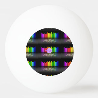 MoonDreams Music Equalizer 3-Sterne Ping Pong Ball Tischtennisball