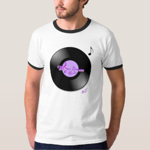 MoonDreams Music Record Mens Ringer-T - Shirt