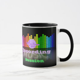 MoonDreams Music Recording Session Ringer-Tasse Tasse