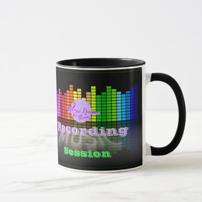 MoonDreams Music Recording Session Ringer-Tasse Tasse (Rechts)