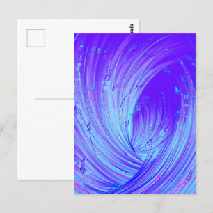 MoonFlower Enchanted Darden Postkarte