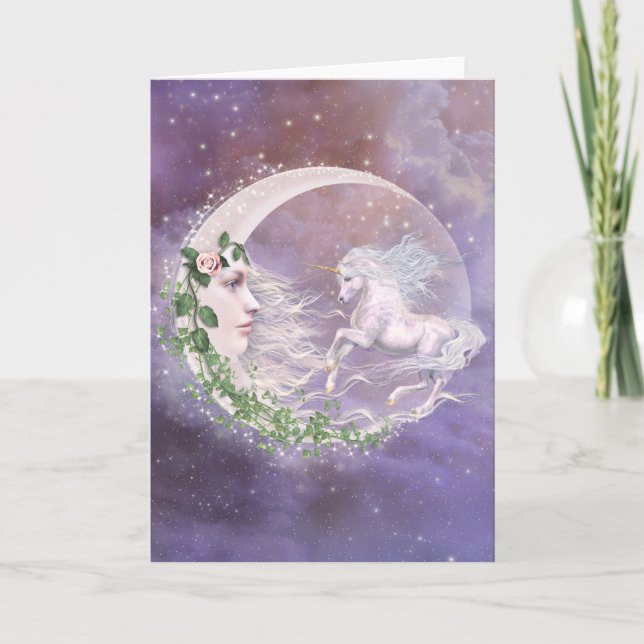Moonicorn Carte pour notes (Devant)