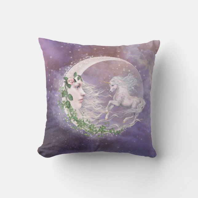 Moonicorn Designer-Kissen Kissen (Vorderseite)