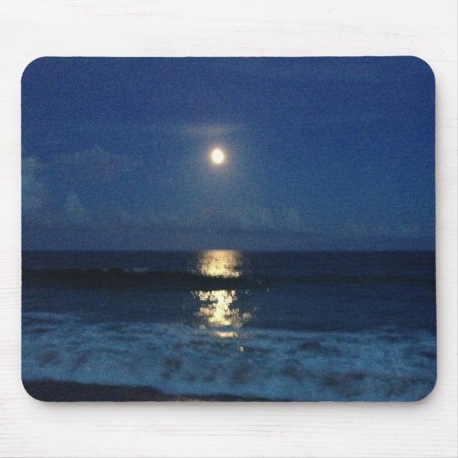 MOONLIGHT am STRAND Mousepad (Vorne)