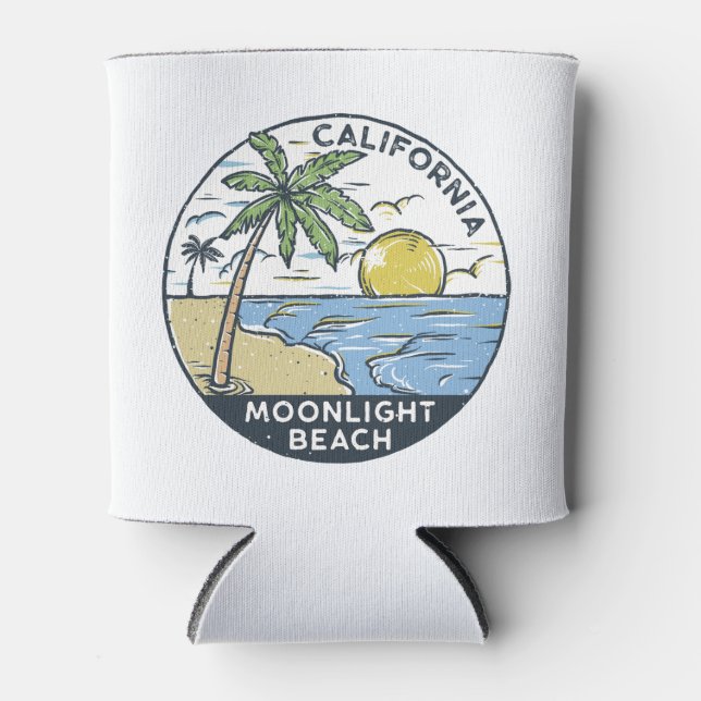Moonlight Beach San Diego Kalifornien Dosenkühler (Vorderseite)