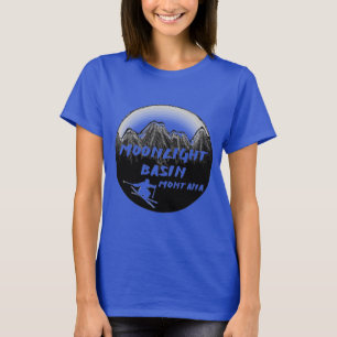 Moonlight Becken Montana Skier T-Shirt