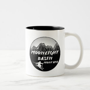 Moonlight Becken Montana Skier Zweifarbige Tasse