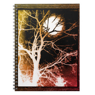 Moonlight Canvas Print Notizblock