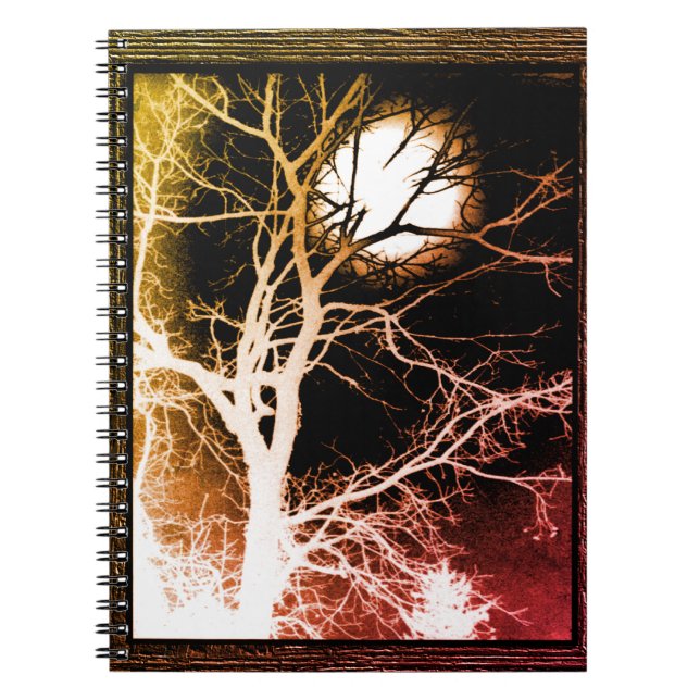 Moonlight Canvas Print Notizblock (Vorderseite)