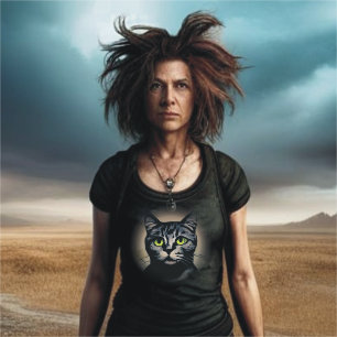 Moonlight Cat T - Shirt